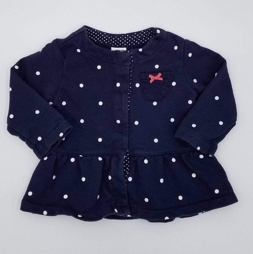 Carter's Polka Dot Jacket Cardigan 6m